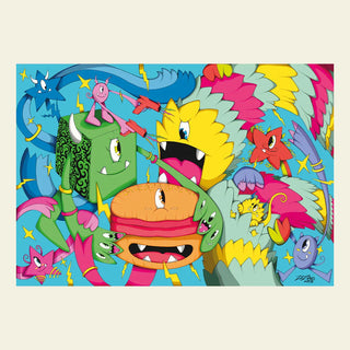 Playground - 500 brikker puslespil fra Sto Puzzle